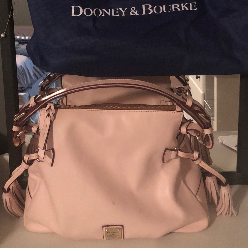 Dooney and Burke smooth leather handbag!